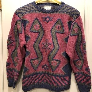 Hand Knit Vintage Susann D Sweater